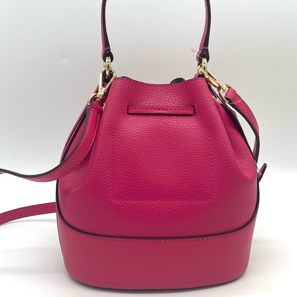 Michael Kors Reed Medium Bucket Messenger Crossbody Bag - Picture 4 of 8